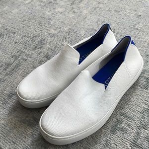 White Rothy’s Sneaker size 8